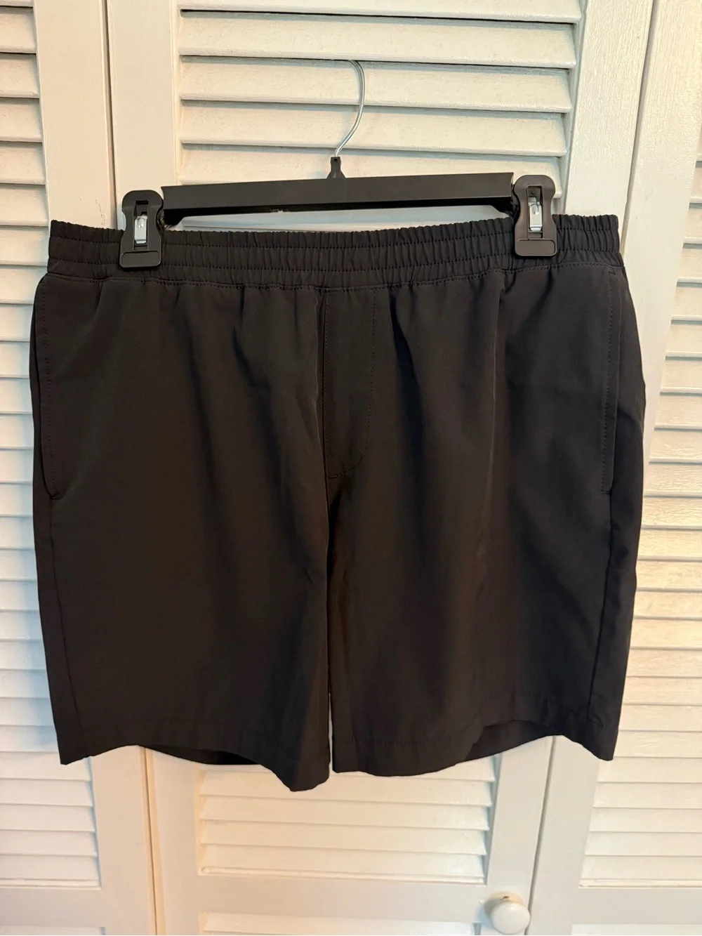 J. Crew Flex 7” Tech Stretch Shorts Black
